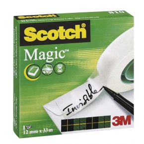 3M Scotch Magic ragasztószalag 12 mm × 33 m, dobozolt
